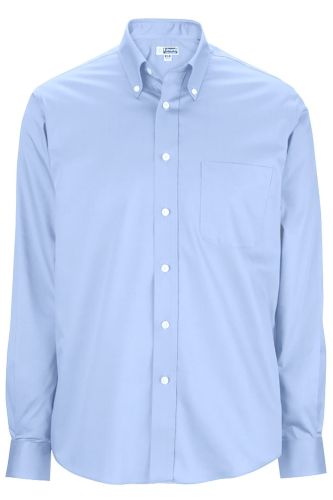 No-Iron Oxford Pinpoint Button Down Dress Shirt to 6X in 5 Colors