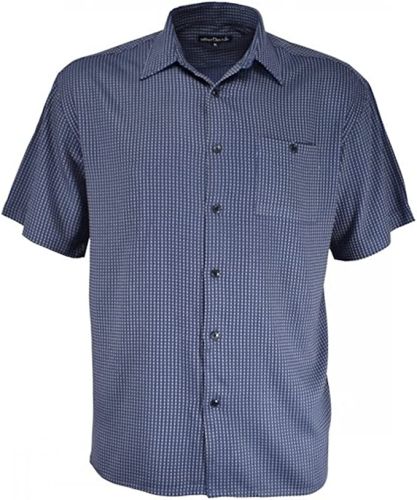 Ultra Soft and Lightweight Modal Square Bottom Pin Dot Shirt in 2 Colors to 8X Big and 6X Tall 