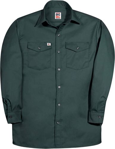 Premium Canadian Long Sleeve Work Shirts to 5XB and 5XT in 6 Colors