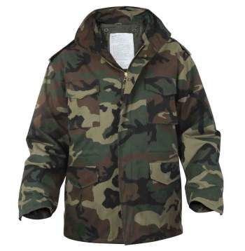 Big and Tall Camo M-65 Field Jacket to Size 7X
