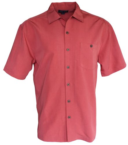 Ultra Soft Silk-Look Solid Cabana Shirt in 8 Colors to Size 8XB and 6XT