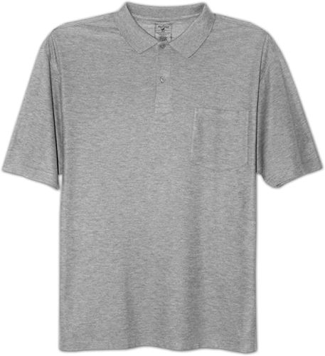 Pocket Pique Polo Shirt to 10X Tall and 10X Big for Extra Long Lengths 