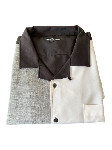 The "Soho" Luxury Casual Panel Shirts with Pocket in 2 Colors to Size 8X