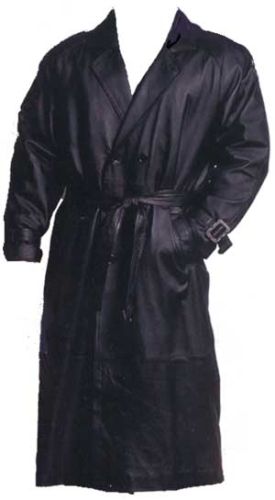 Leather Nappa Trench