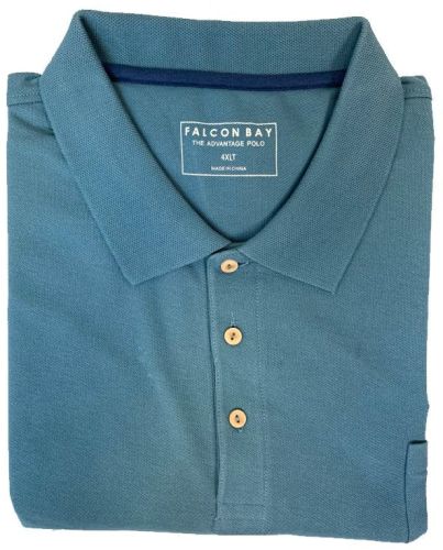 Premium Pocket Pique Polo Shirt in 7 Colors to Size 10X Big and 6X Tall