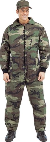 Insulated Coverall in Army Camo to Size 4X