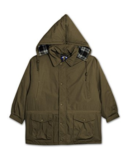 Hooded Winter Parka to Size 10X Big and 6XT in Black and Chestnut 