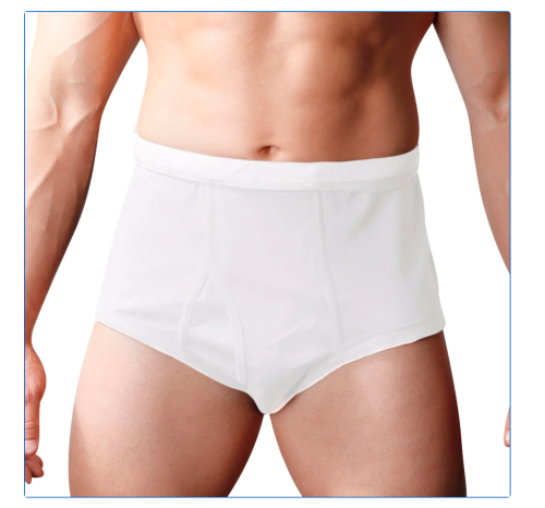 2Pack Our Own Brand Briefs in White to Size 11X
