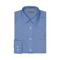 Cotton Blended Dress Shirts to Size 22 Neck in 5 Colors