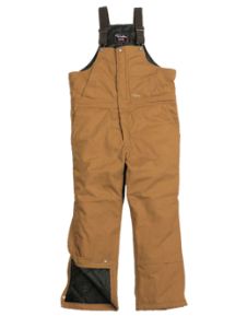 Premium Insulated Double Fill Duck Bib Overalls to Size 8XB and 8XT in Brown and Black